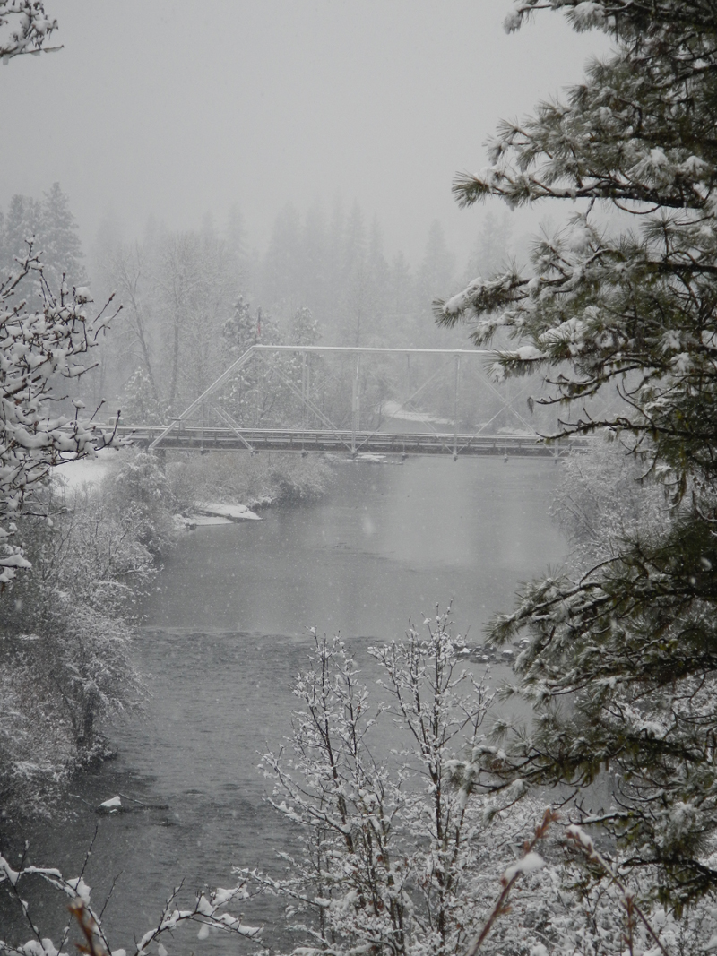 trinity river snow